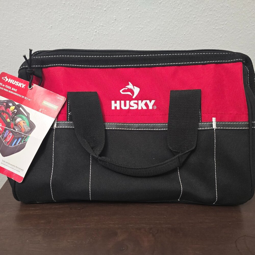 HUSKY 2 IN 1 TOOL BAG. NEW